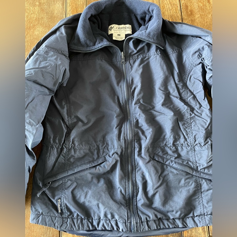Columbia Women's Navy Fleece Jacket